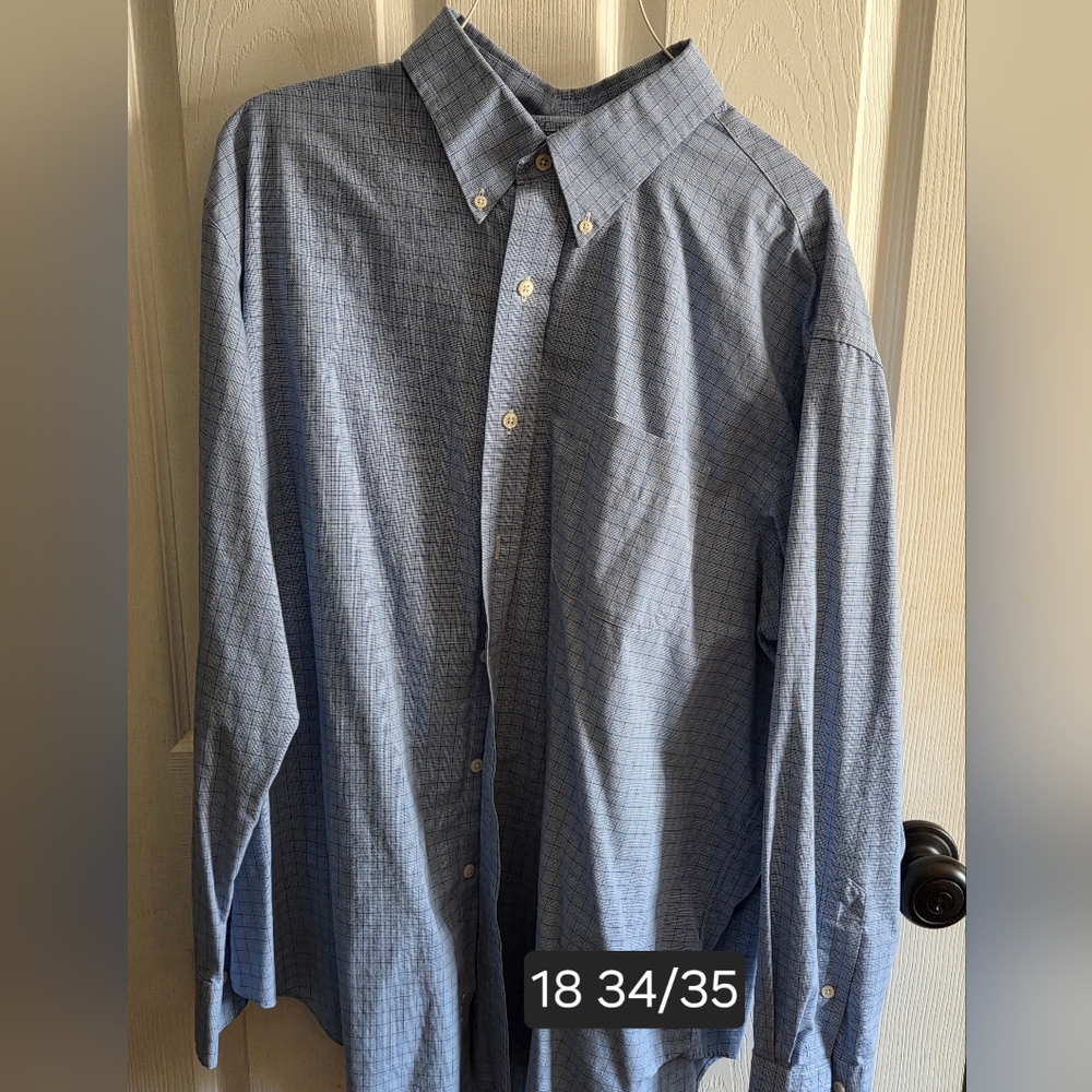 Ralph Lauren Men's Blue Shirt 18 34/35